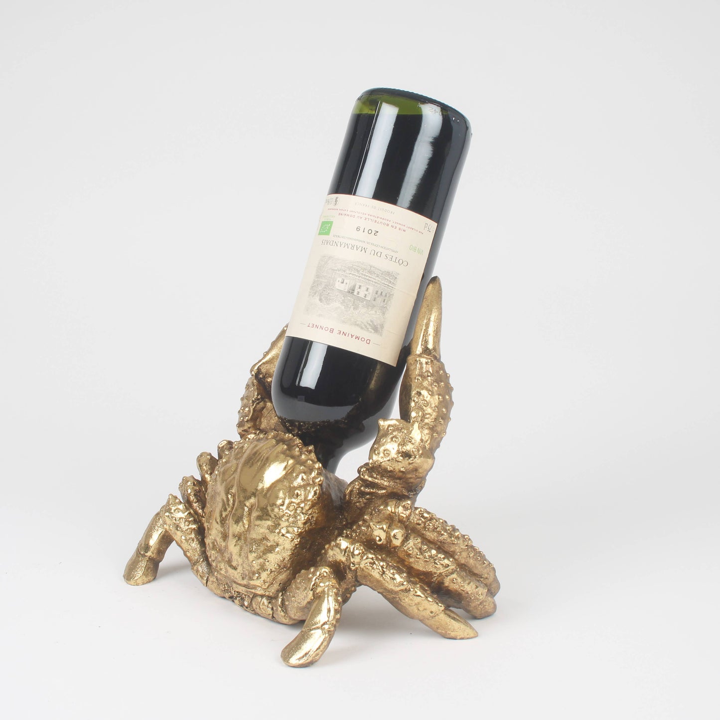 Gouden krab Fleshouder