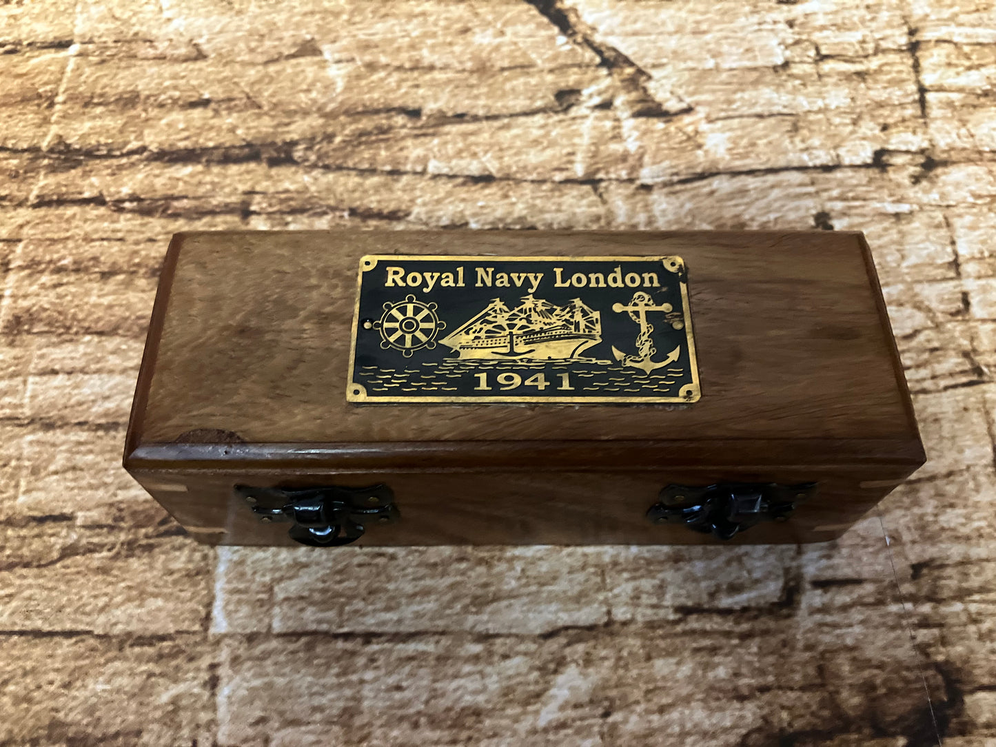 Telescoop Dollond London 1941 in kistje.