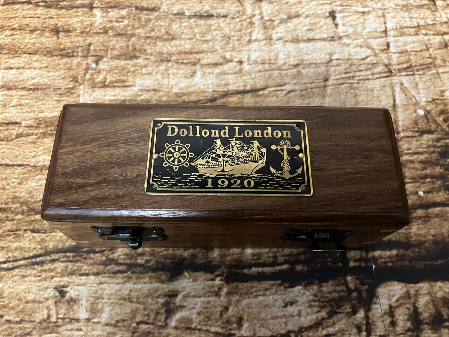 Telescoop Dollond London 1920 in kistje.