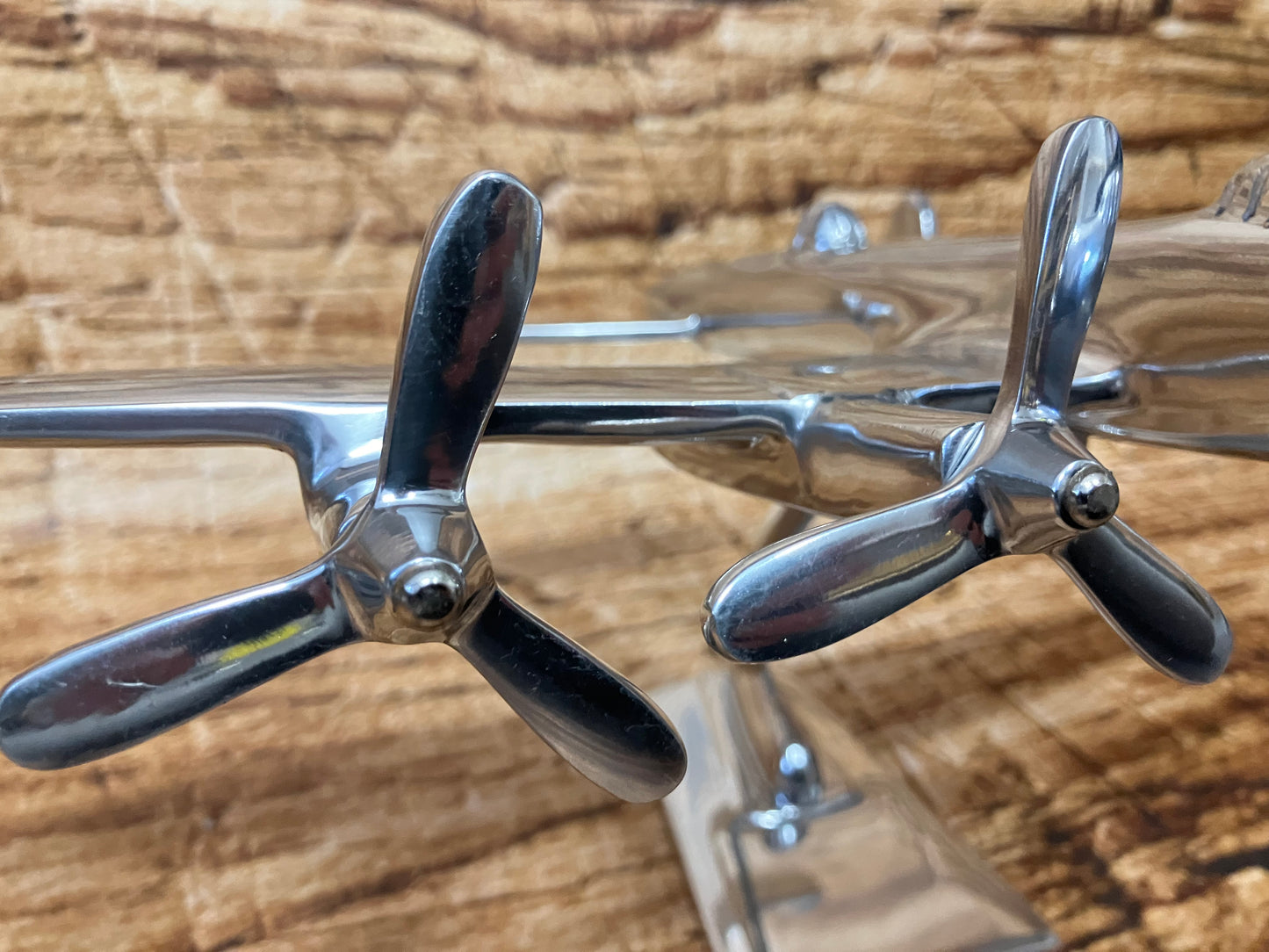 Avro Lancaster aluminium sculptuur