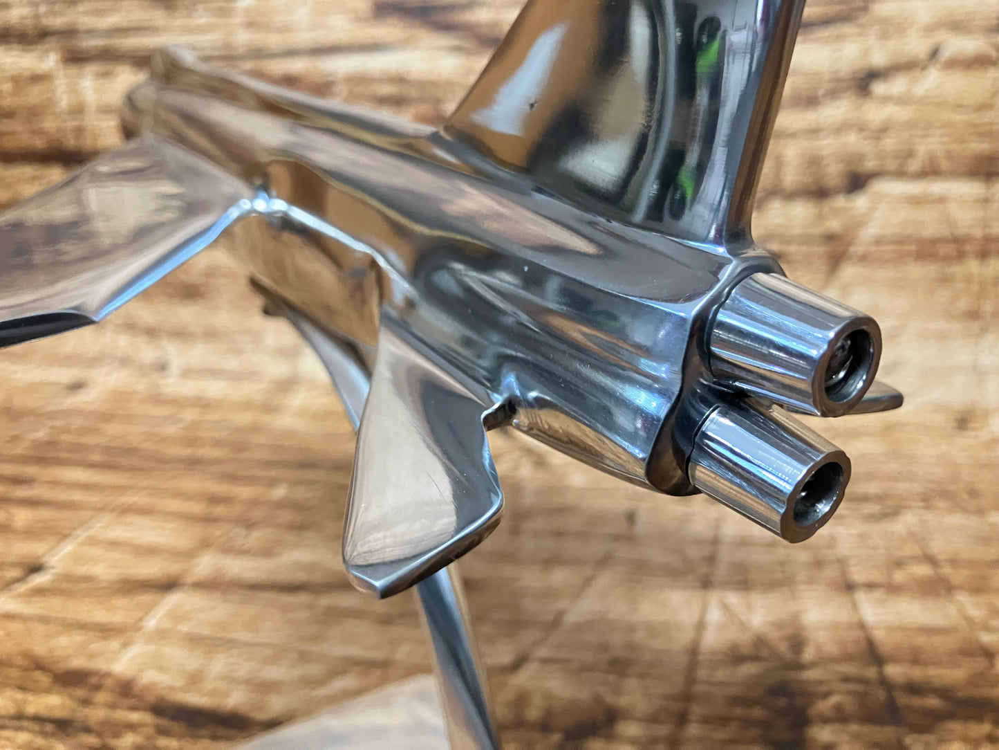 English Electric Lightning straaljager aluminium sculptuur