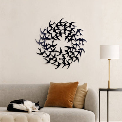 Wanddecoratie De Vrijheid van de Zwaluw