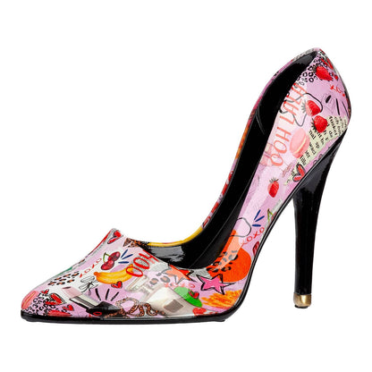 High Heel Wijnfleshouder Pop-Art