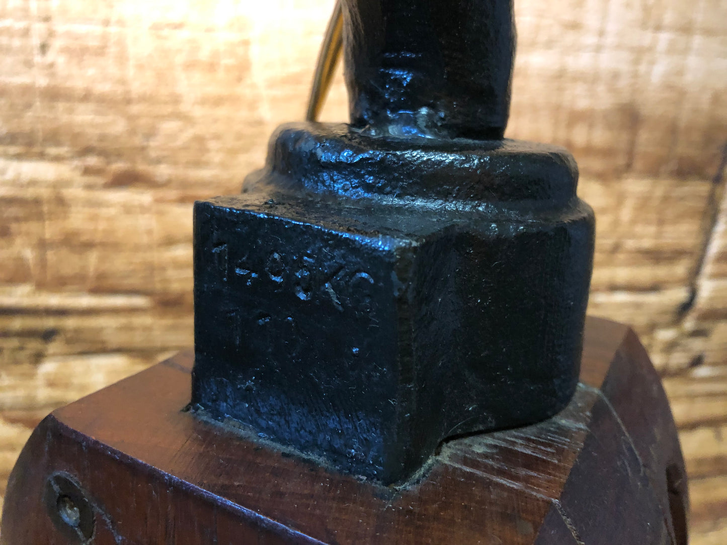 Tafellamp scheepskatrol antiek