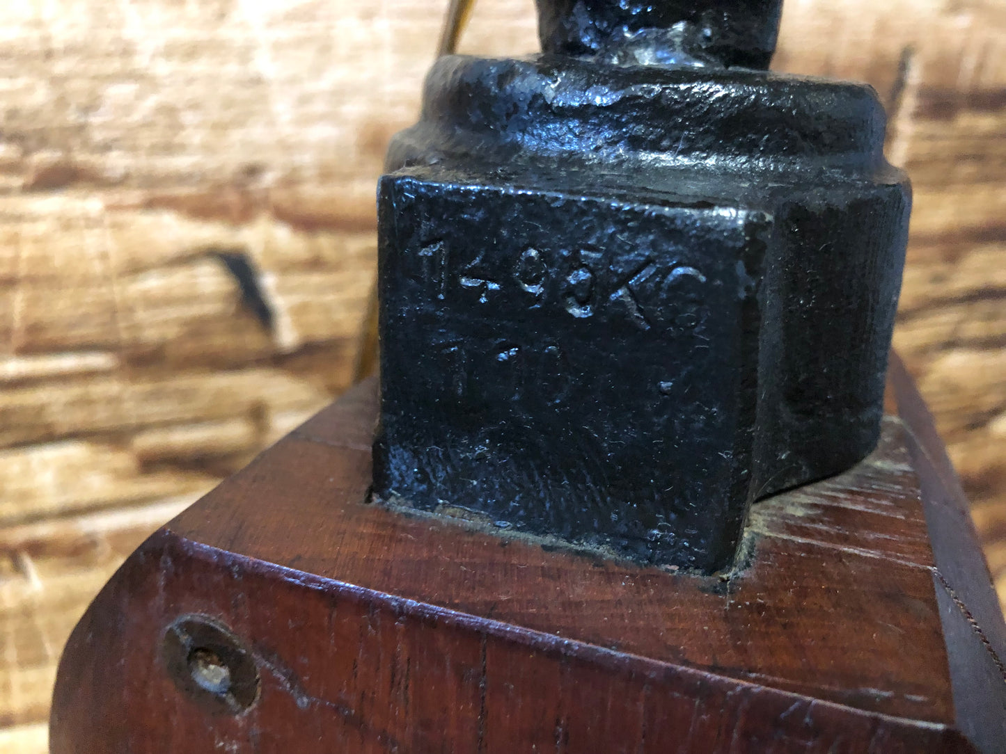 Tafellamp scheepskatrol antiek