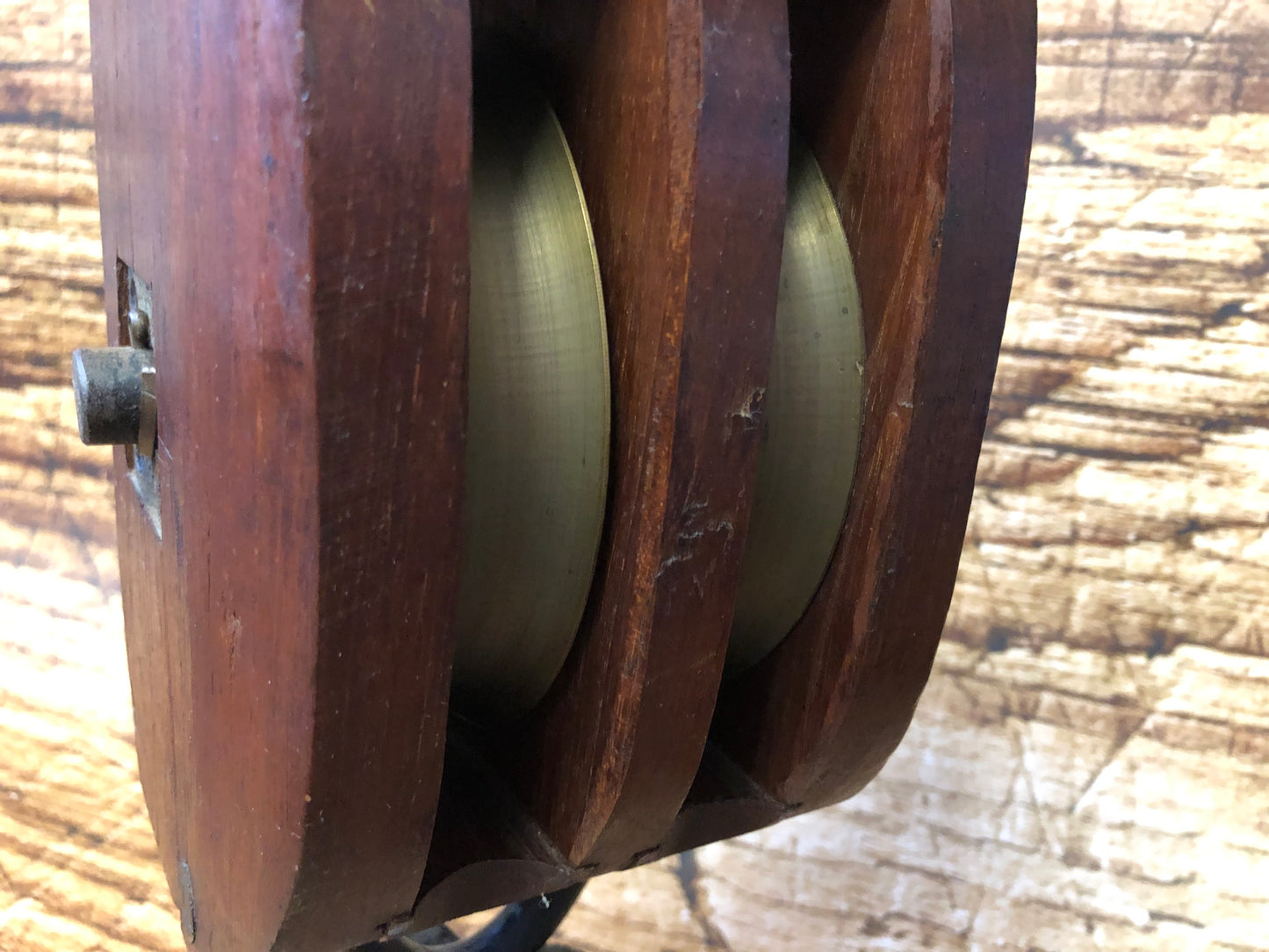 Tafellamp scheepskatrol antiek