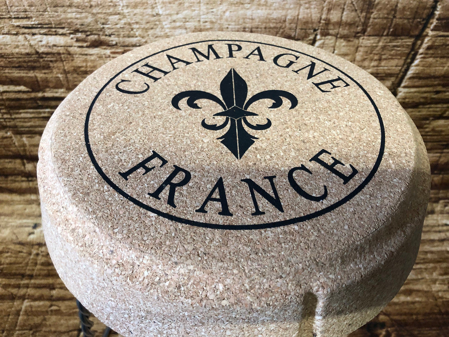 Champagnekurk krukje