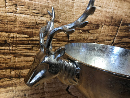Luxury Wine Cooler with Deer Heads