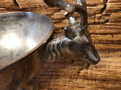 Luxury Wine Cooler with Deer Heads