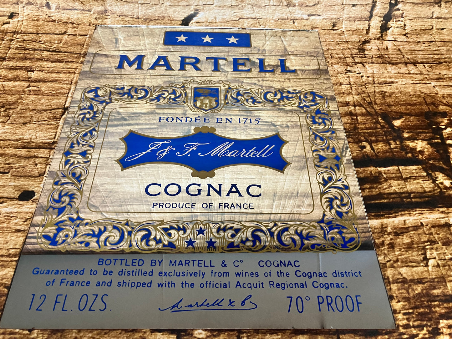 Reclamespiegel Cognac Martell