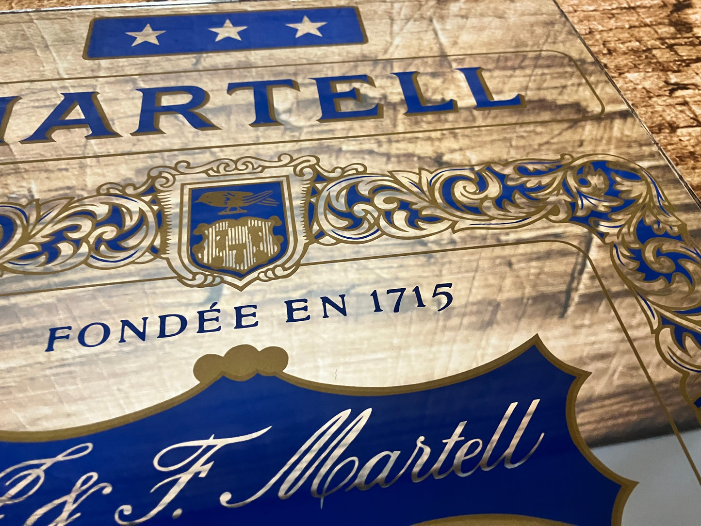Reclamespiegel Cognac Martell