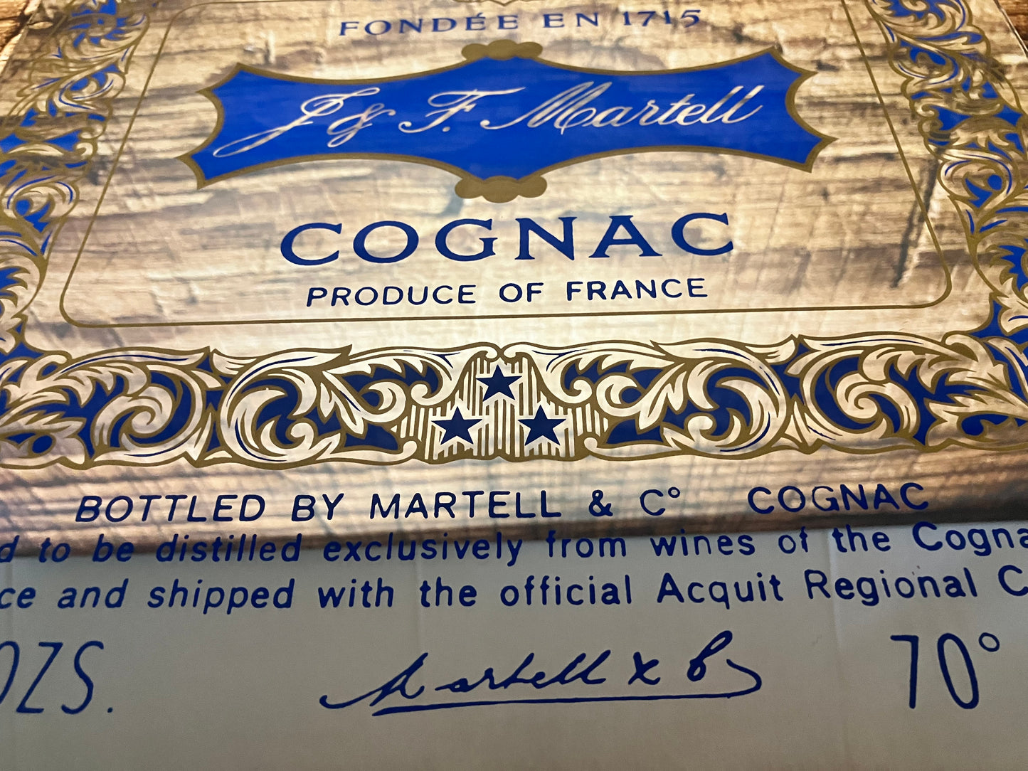 Reclamespiegel Cognac Martell