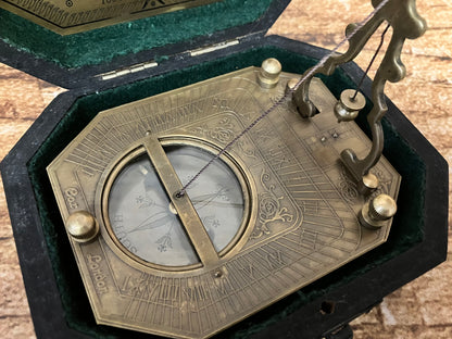 Sundial and Compass F. Cox 100 Newgate St. London.