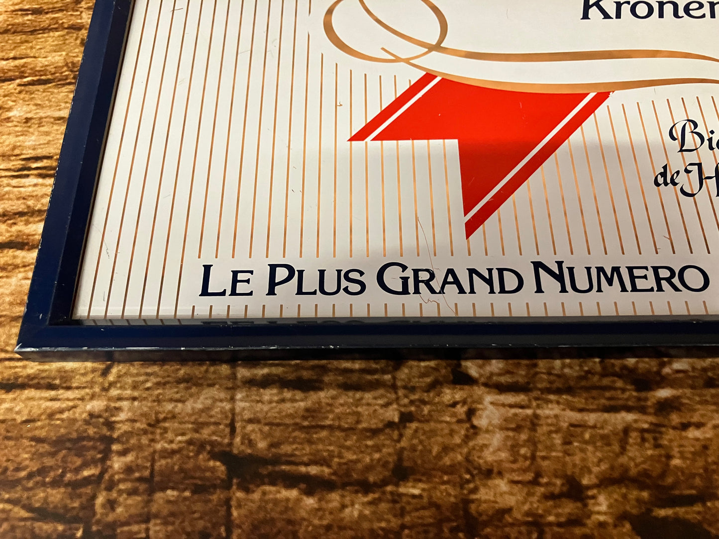 Reclamebord 1664 Kronenbourg bier