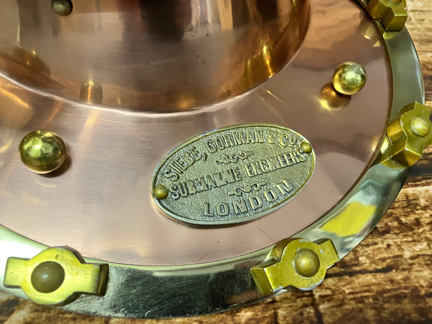 Duikhelm Siebe Gorman & Co London