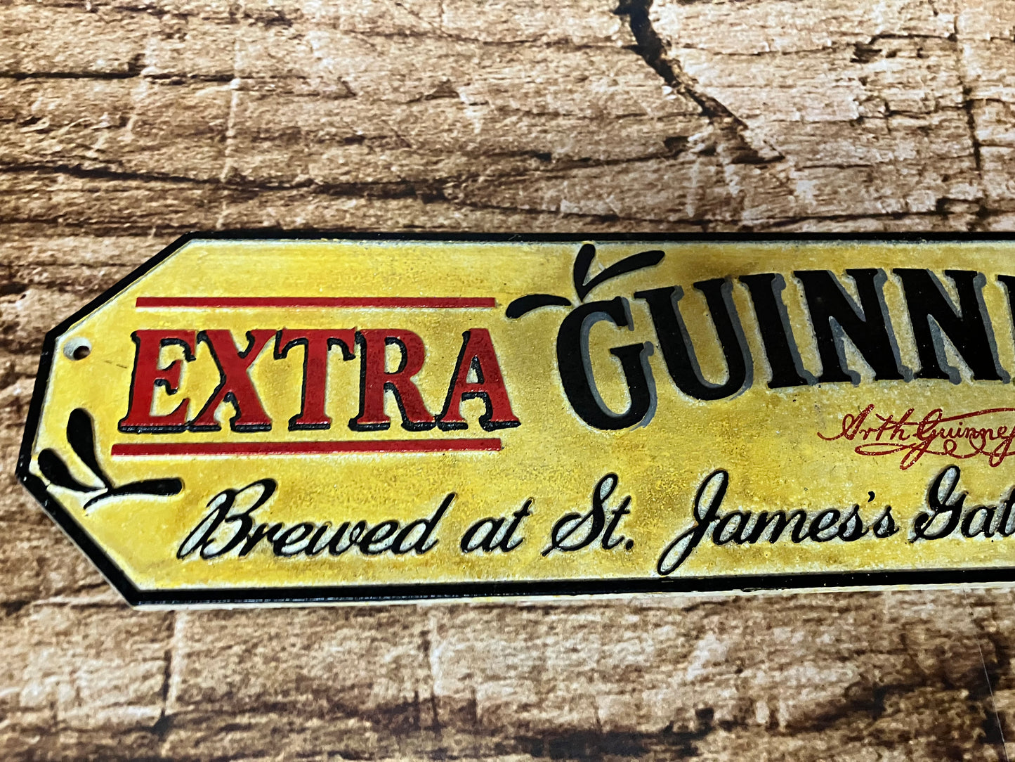 Reclamebord Guinness bier