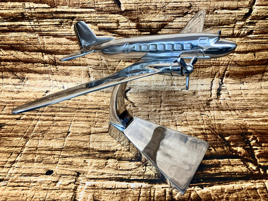 Douglas Dakota vliegtuig aluminium