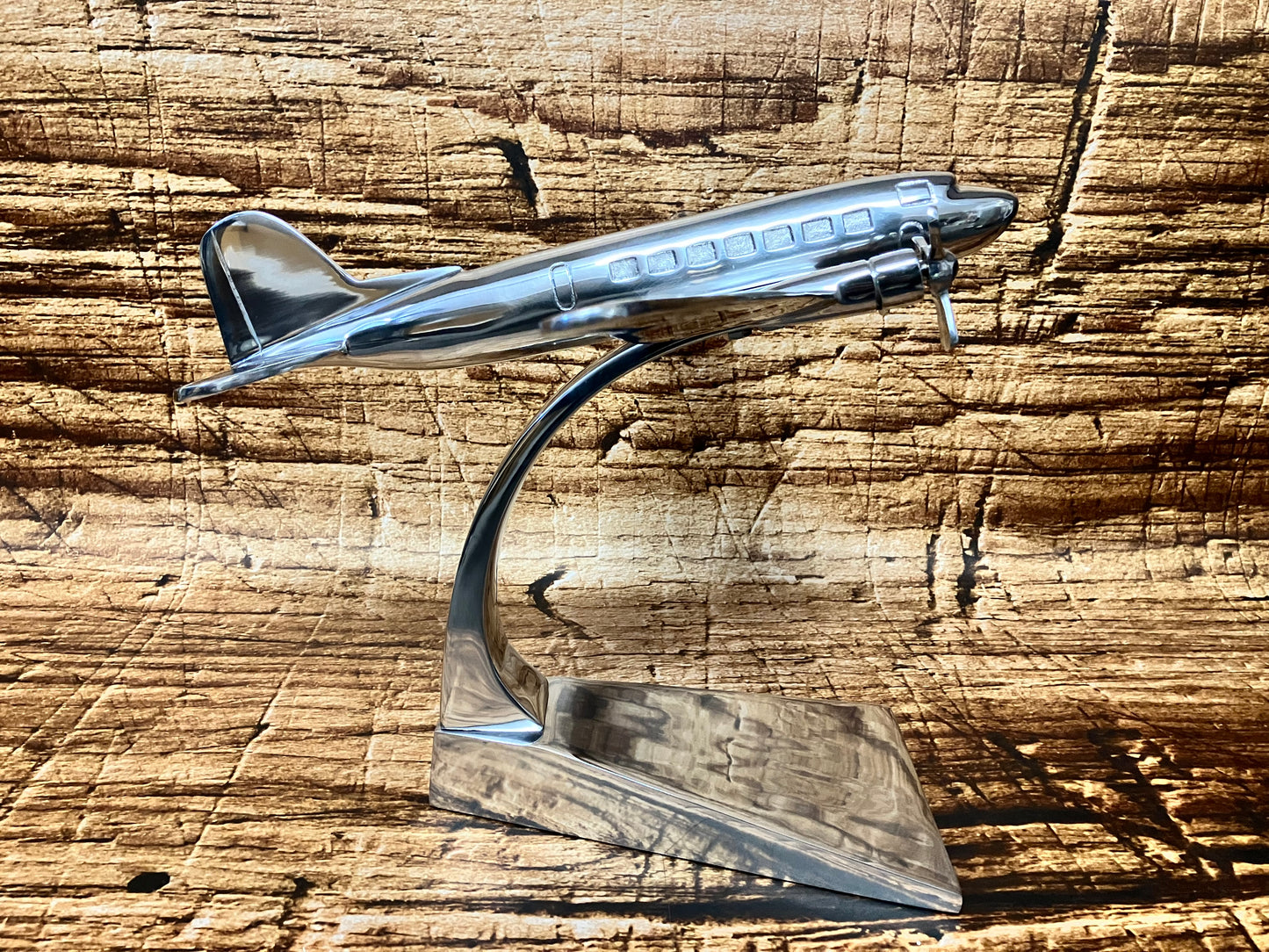 Douglas Dakota vliegtuig aluminium