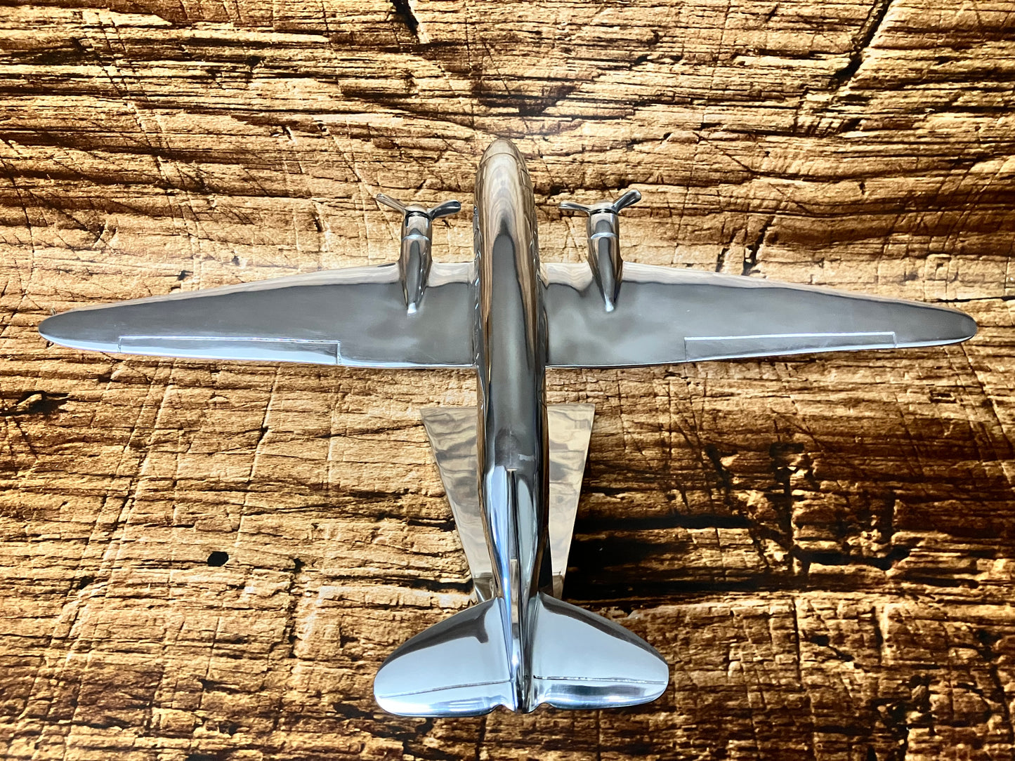 Douglas Dakota vliegtuig aluminium