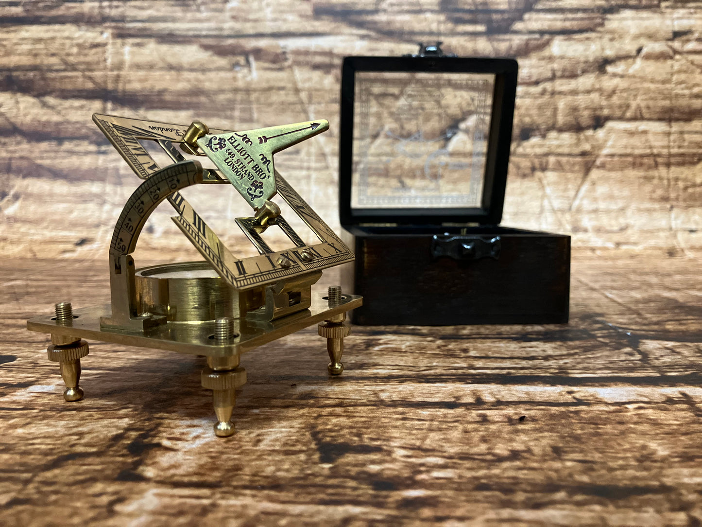 Sundial kompas Dollond London 1872.