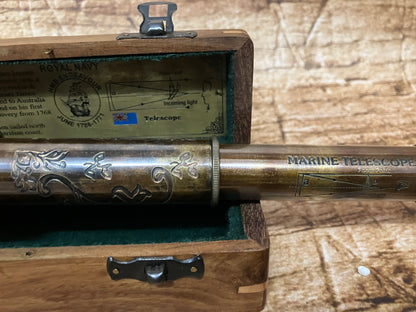 Dollond London 1920 telescope in a case.