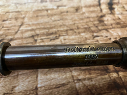 Dollond London 1920 telescope in a case.