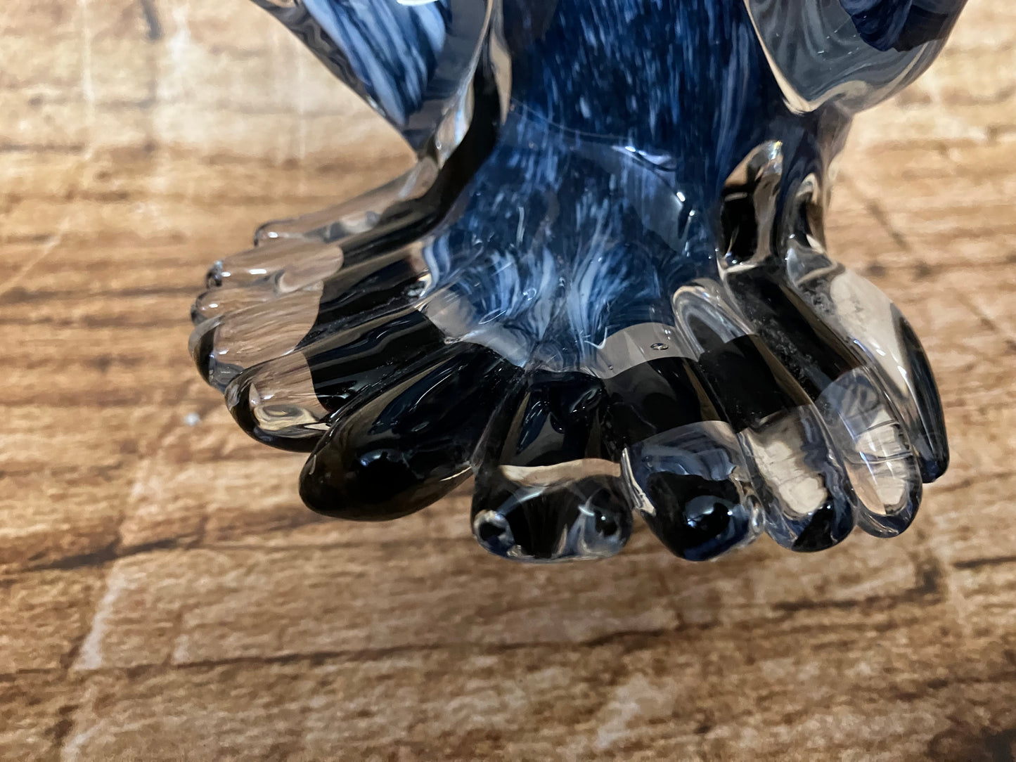 Glazen Uil sculptuur