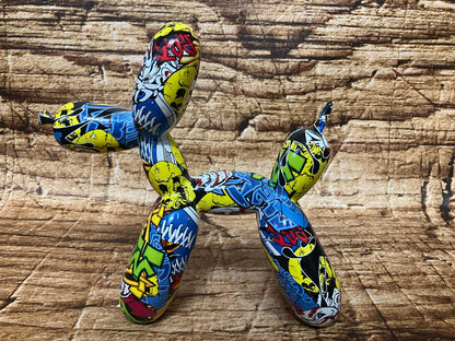 Graffiti Balloon Dog Beeld