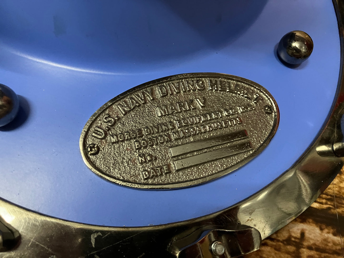 Duikhelm Mark V U.S. Navy diving helmet