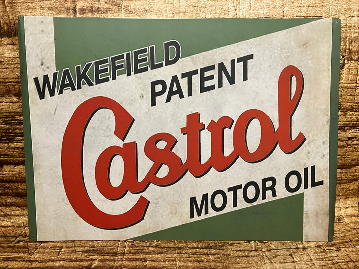 Castrol wandbord