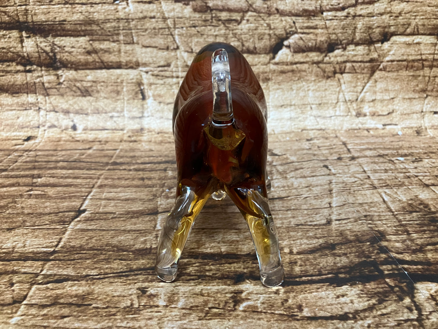 Glazen Stier sculptuur