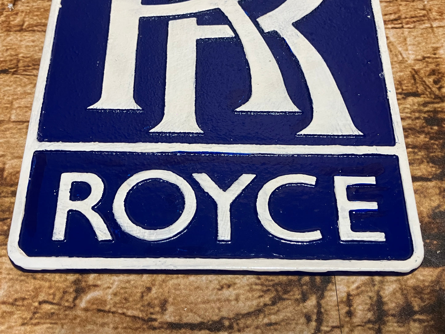 Reclamebord Rolls Royce