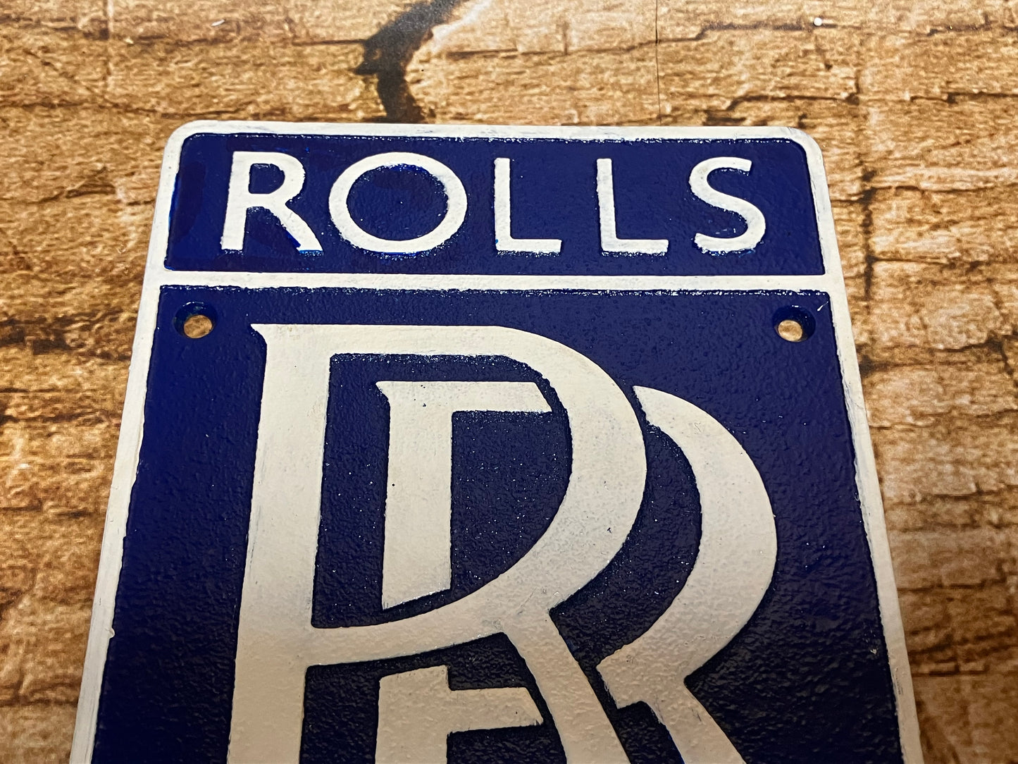 Reclamebord Rolls Royce