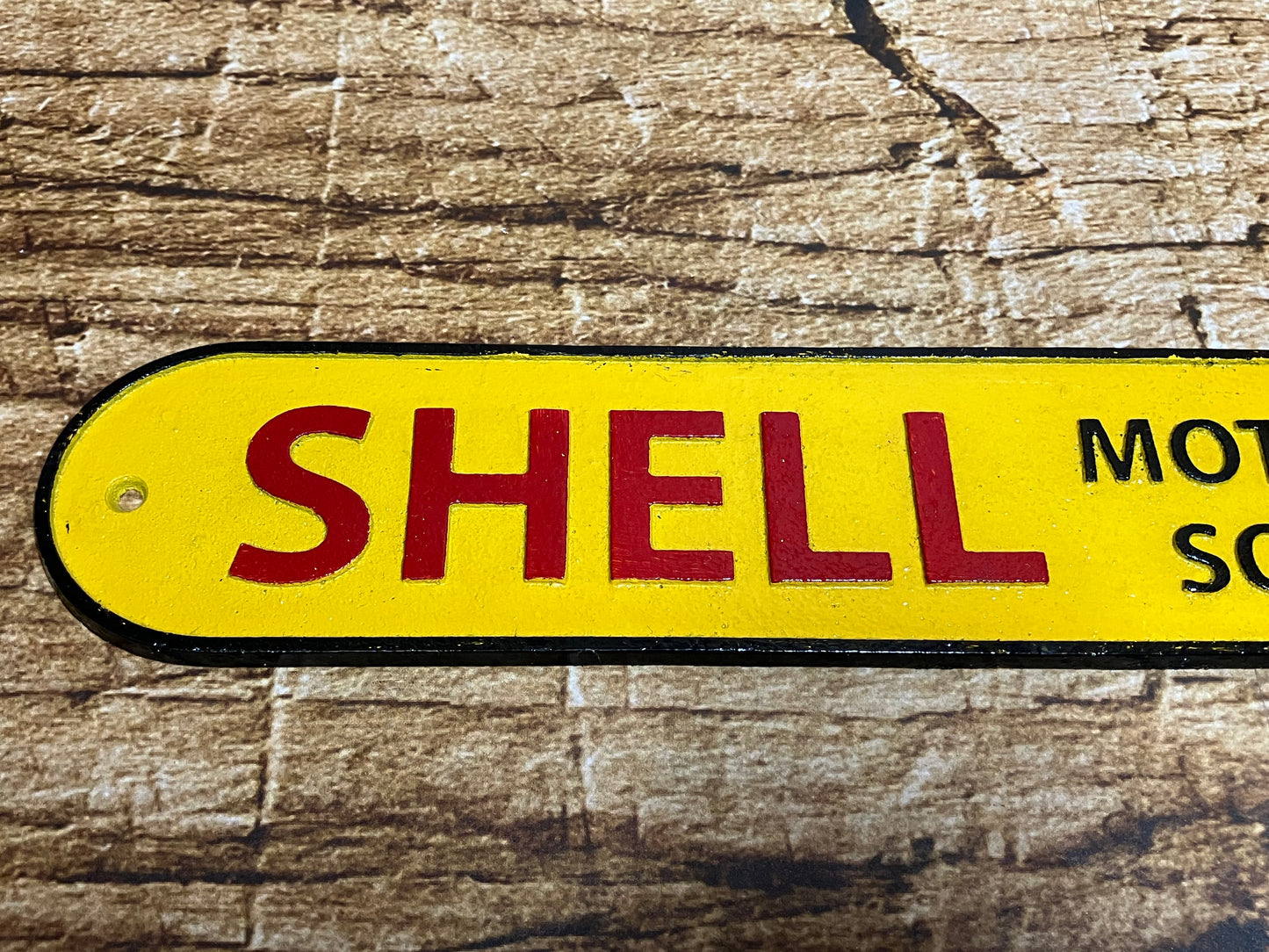 Reclamebord Shell