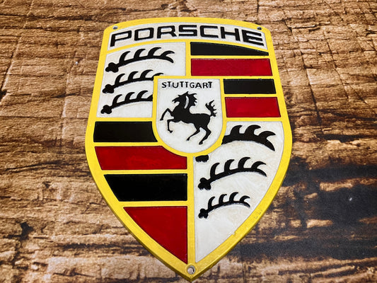 Reclamebord Porsche