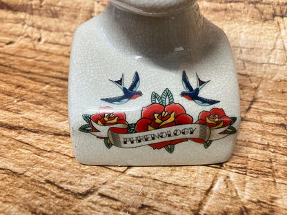 Phrenology hoofd (Medici hoofd) Tattoo variant