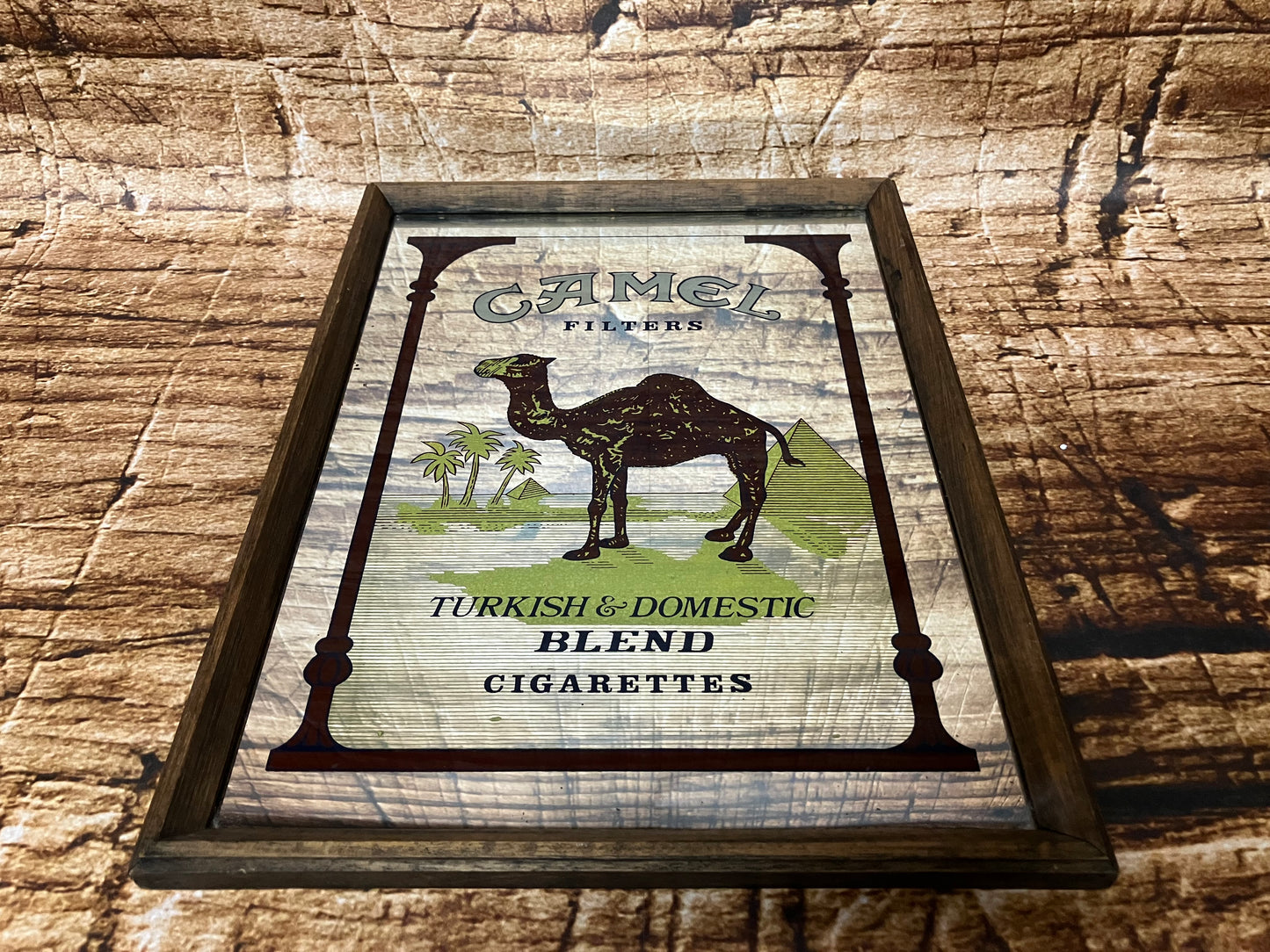 Camel filter reclame spiegel.