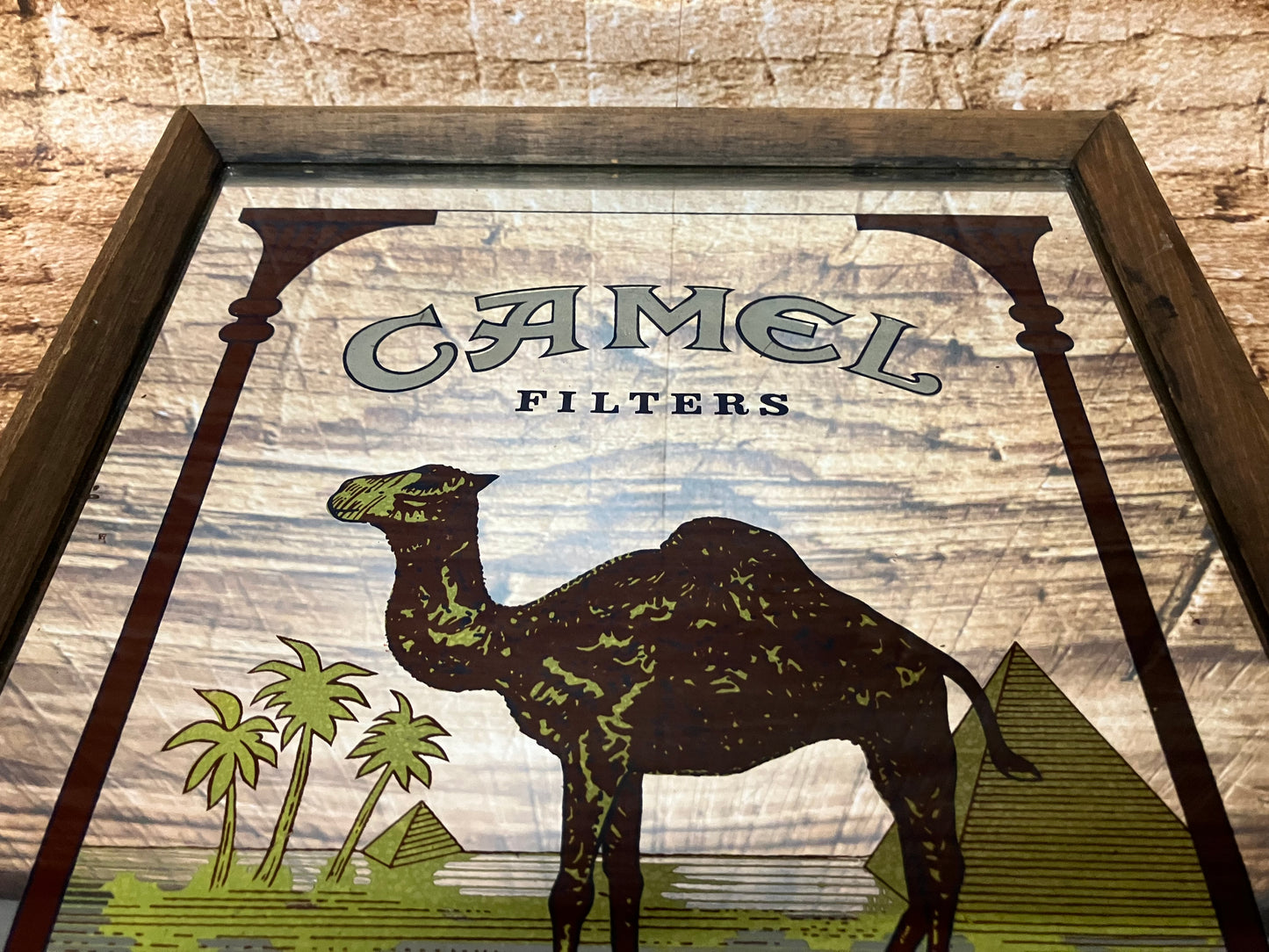 Camel filter reclame spiegel.