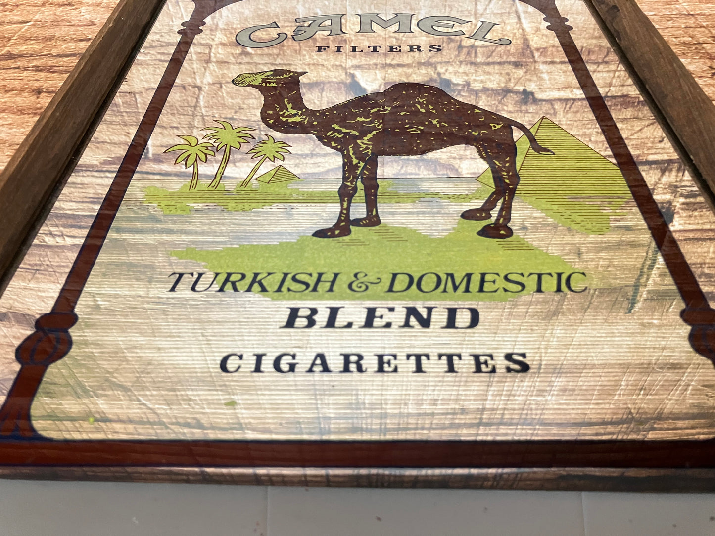 Camel filter reclame spiegel.