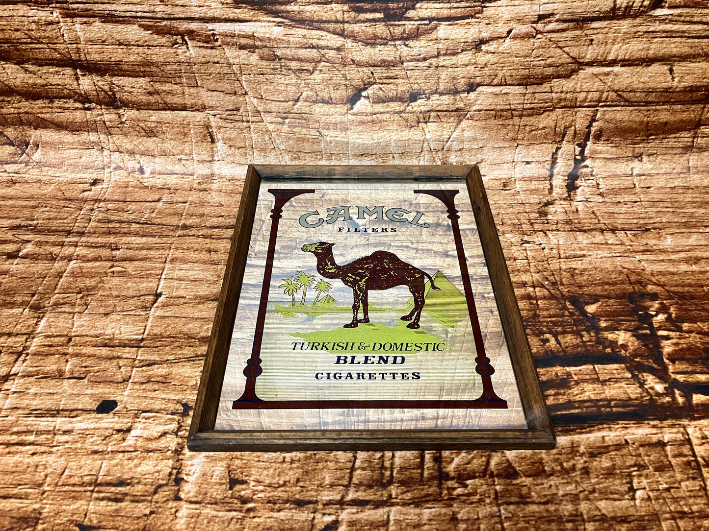 Camel filter reclame spiegel.