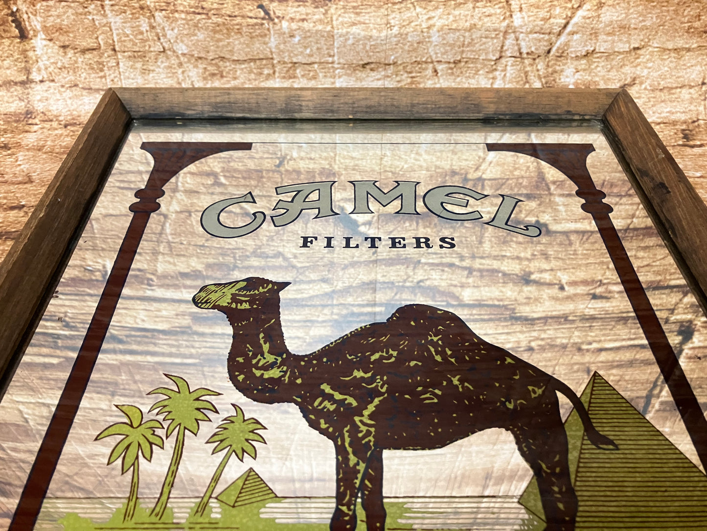 Camel filter reclame spiegel.