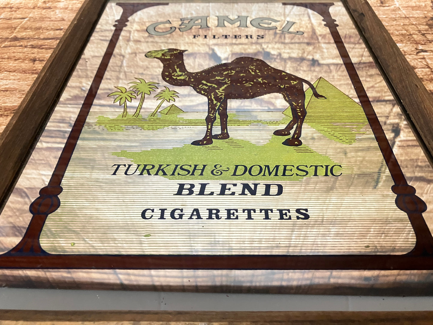 Camel filter reclame spiegel.