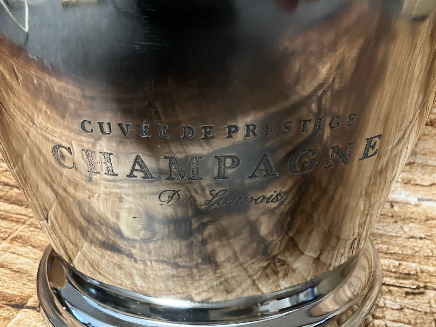 Champagne koeler met ringen( Du Louvois)