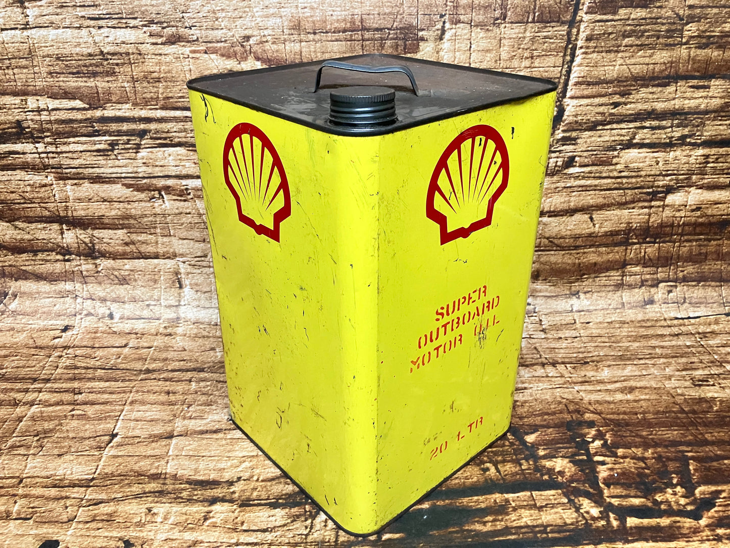Oude jerrycan Shell.