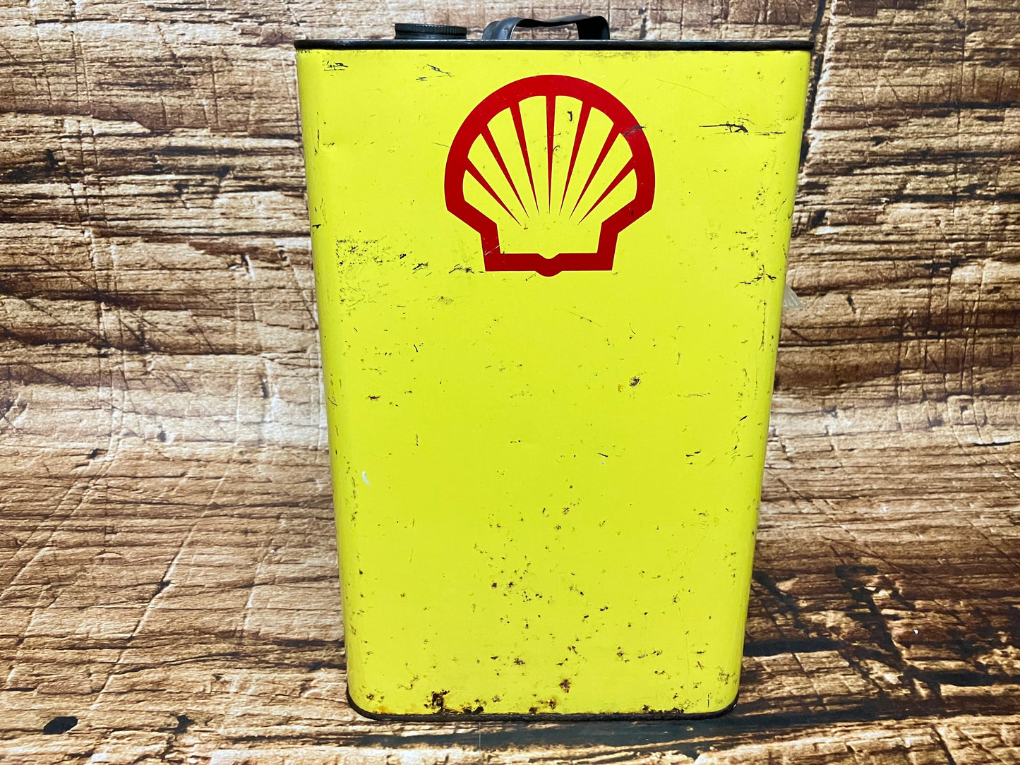 Oude jerrycan Shell.