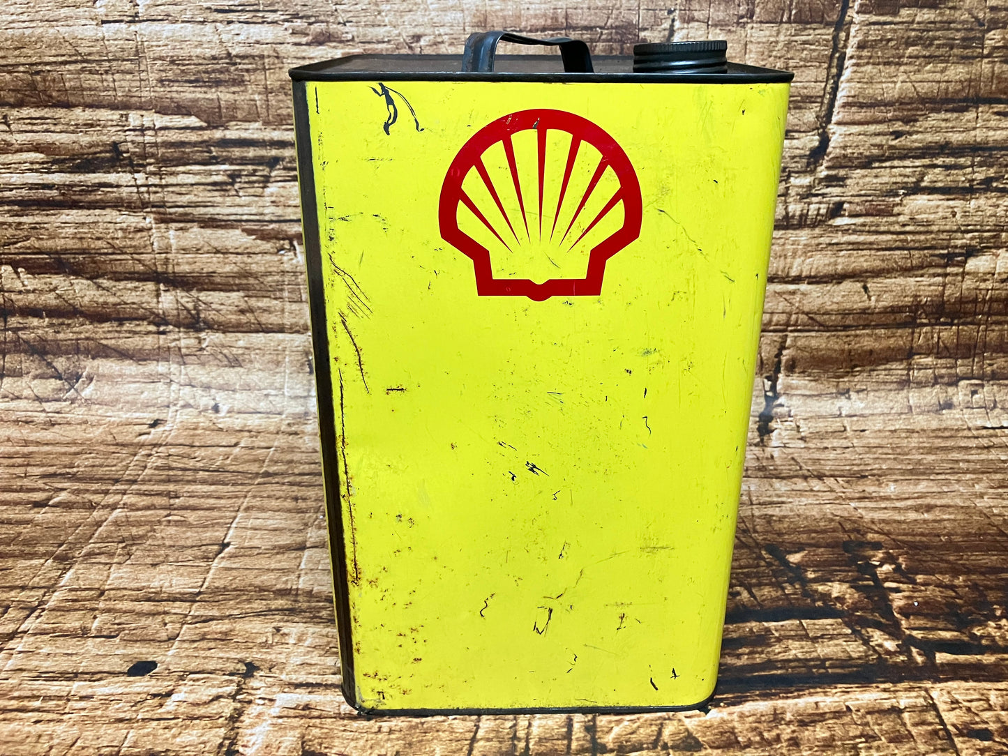 Oude jerrycan Shell.
