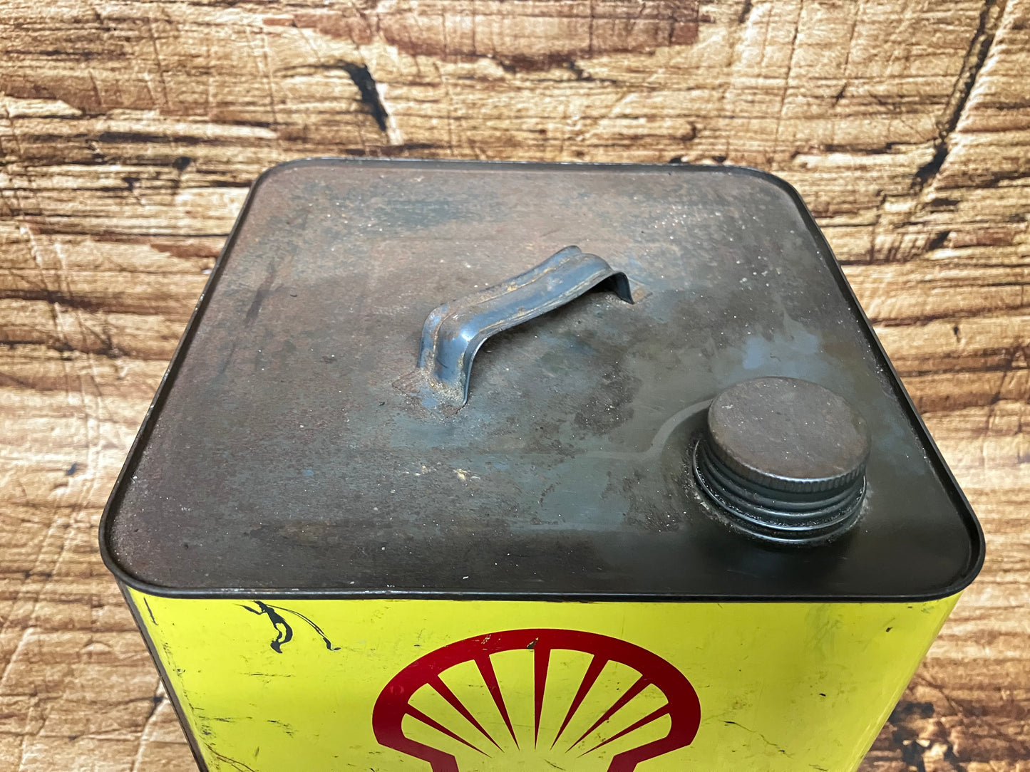 Oude jerrycan Shell.