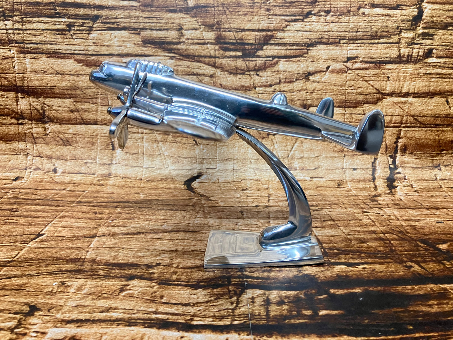 Avro Lancaster aluminium sculptuur