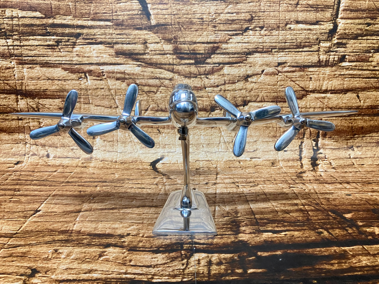 Avro Lancaster aluminium sculptuur