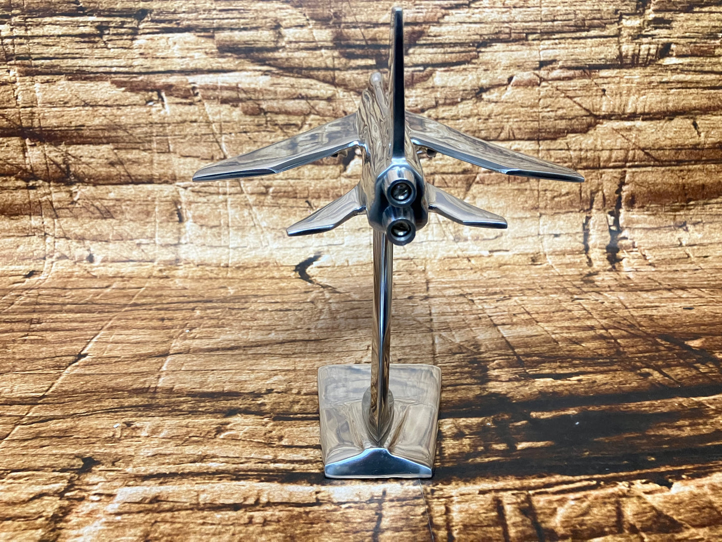 English Electric Lightning straaljager aluminium sculptuur